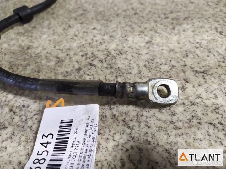 Тормозной шланг передний правый mitsubishi colt, C