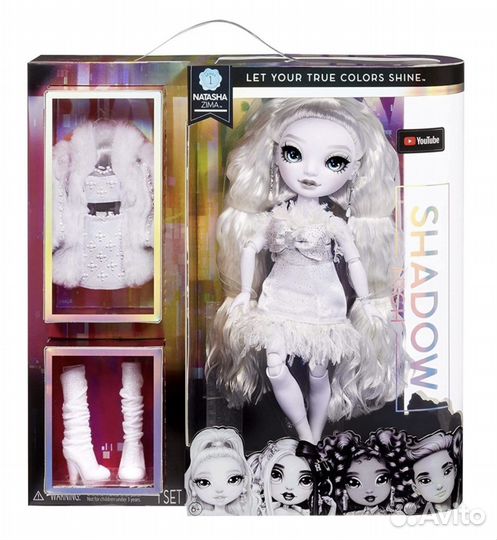 Кукла Rainbow high natasha Zima новая