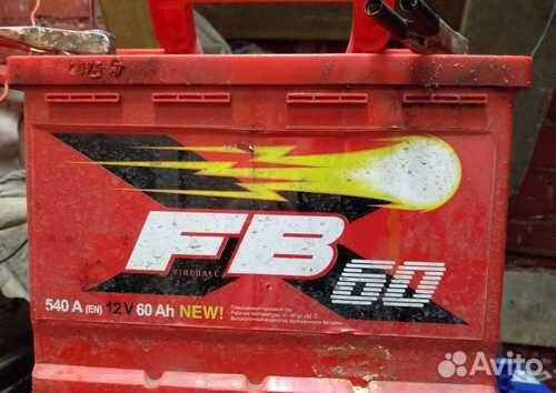 Аккумуляторная батарея FB 6 ст 60 А/ч Б/У