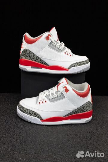 Jordan 3 Retro Fire Red (2022) 38 EUR / 24.5 CM