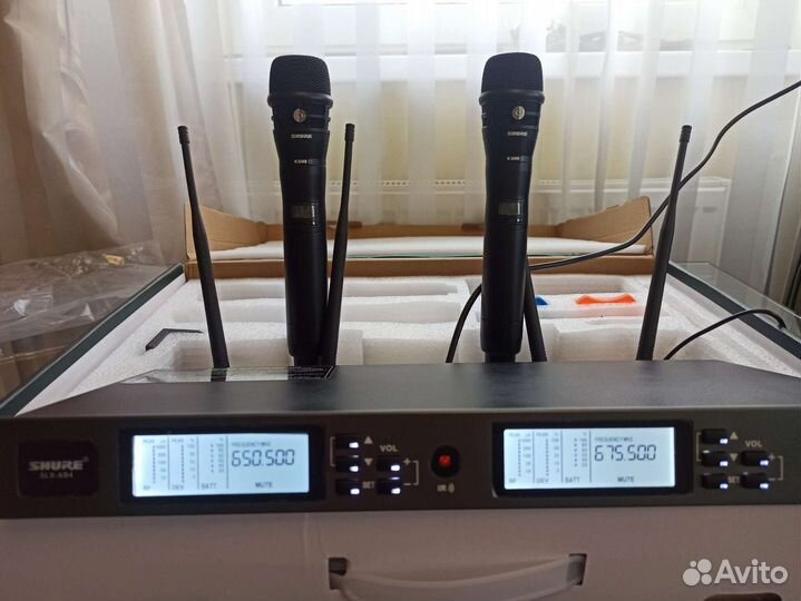 Радиомикрофон Shure SLX-AD4 KSM 8