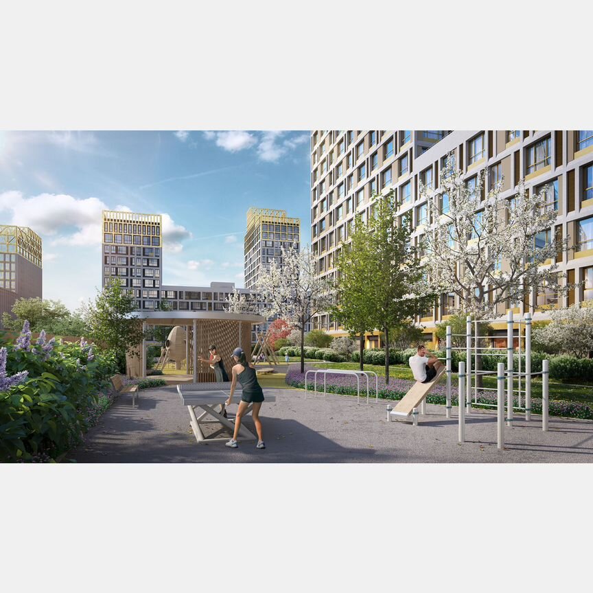 3-к. квартира, 93,1 м², 17/18 эт.