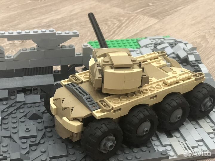 Лего французкий танк самоделка