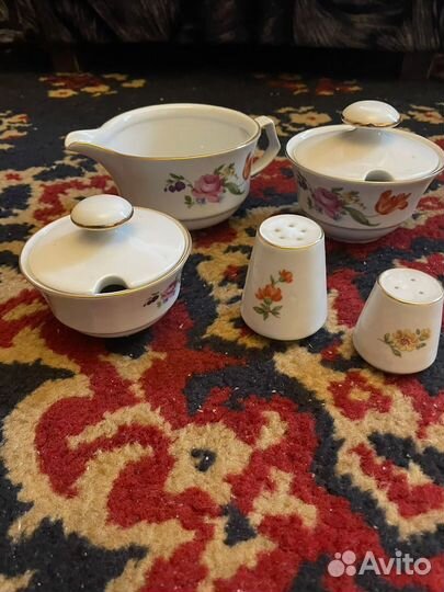 Немецкий столовый сервиз jlmenau