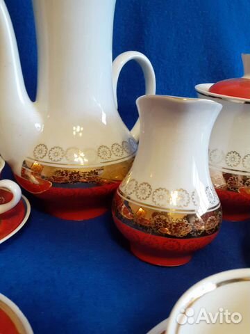 Кофейный сервиз СССР фарфор