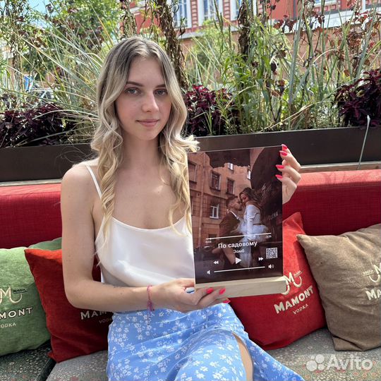 Витраж с фото / Подарок