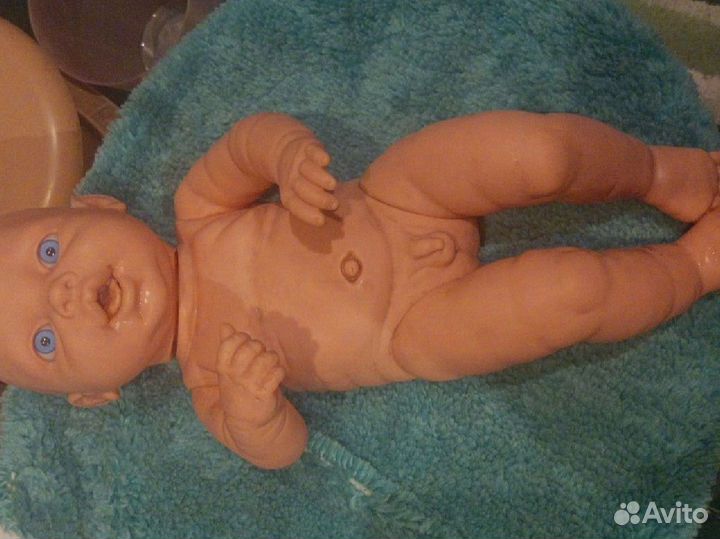 Кукла пупс реборн. Мальчик силикон