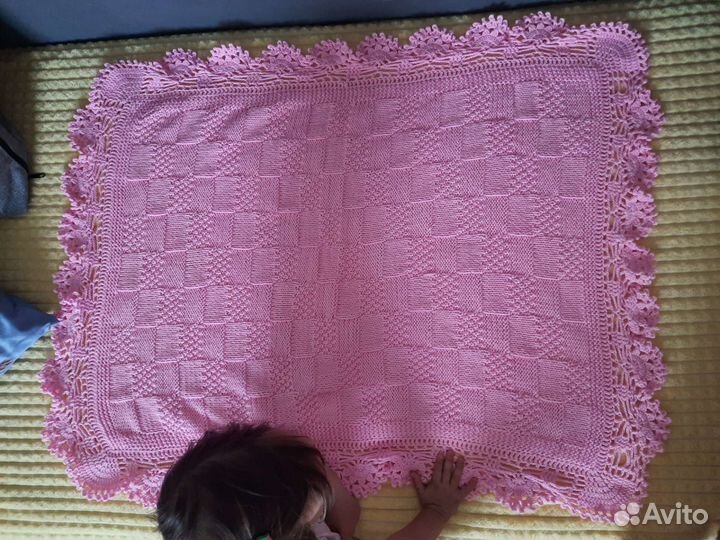 Одеяло, плед детское в кроватку в коляску