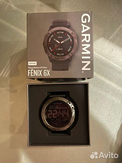 Garmin fenix 6x sapphire