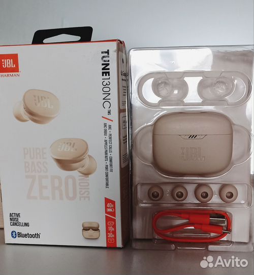 Беспроводные наушники jbl tune 130NC