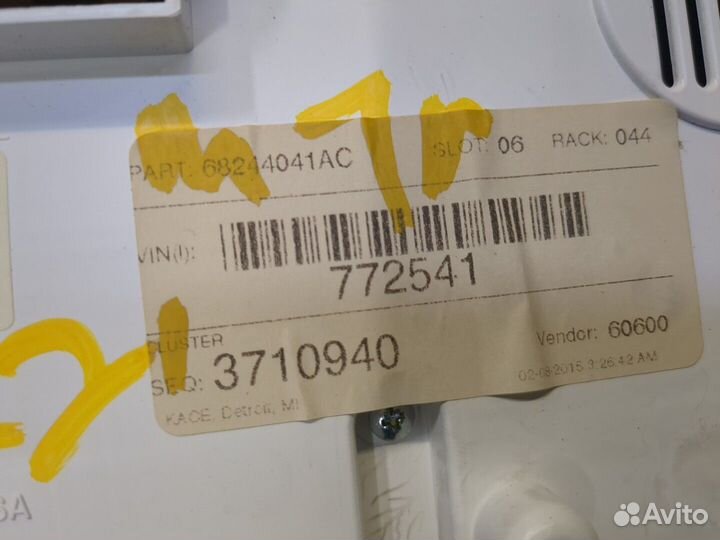 Щиток приборов Jeep Grand Cherokee 2013, 2015