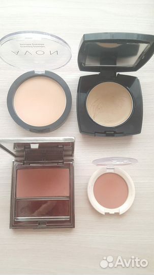 Пудра, румяна, тени