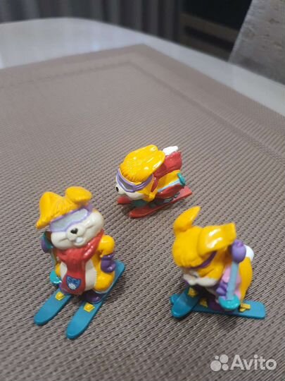 Игрушки из киндер сюрприза 90-х годов