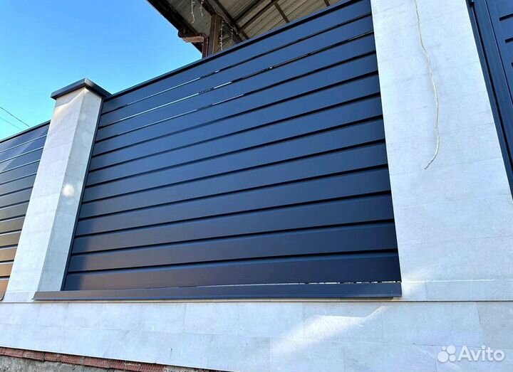 Забор жалюзи за 1 день