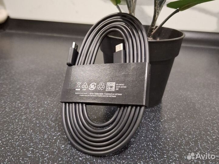 Кабель Type-C для Samsung, 1,8 м, быстрая зарядка