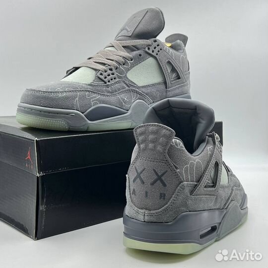 Nike Air Jordan 4 Retro Kaws Grey