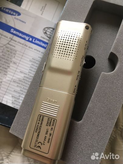 Диктофон Samsung вr-1640 Voiсе Yеpp