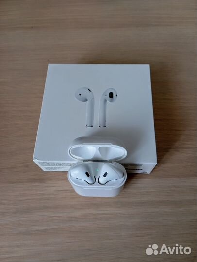 Apple airpods 2 оригинал кейс