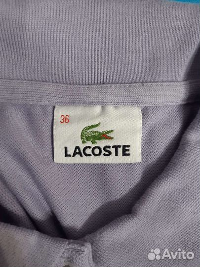 Поло lacoste
