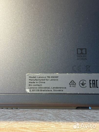 Планшет Lenovo TB X606F