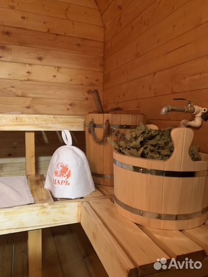 Русская баня на дровах