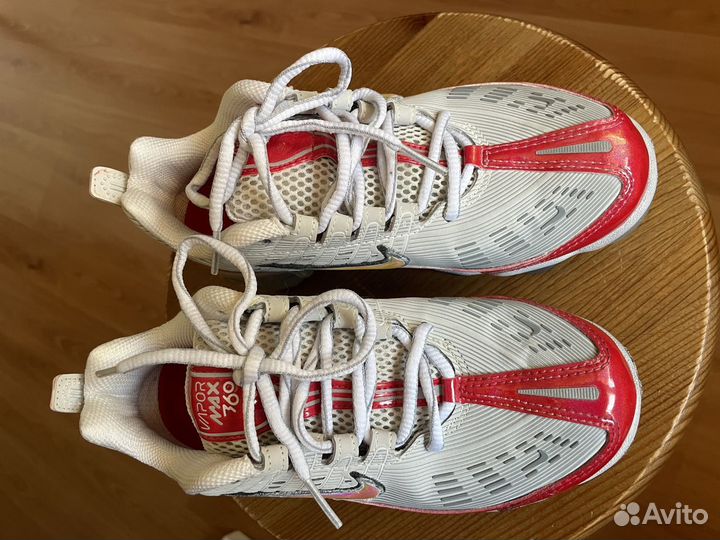 Кроссовки Nike vapormax 360 gray red