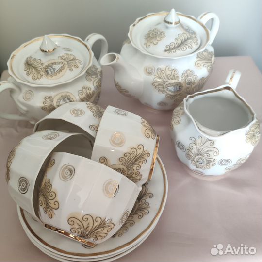 Сервиз чайный Вербилки СССР
