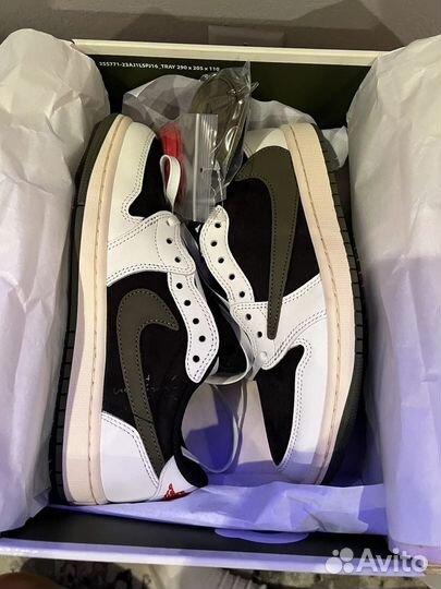 Кроссовки Nike Air Jordan 1 Low & Travis Scott