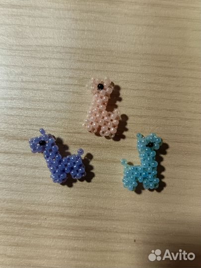 Фигурки из бисера