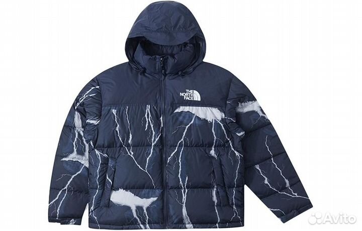 THE north face UE Series Down Jacket Men Blue (L)(85)