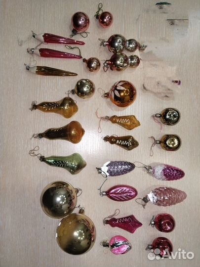 Елочные игрушки СССР