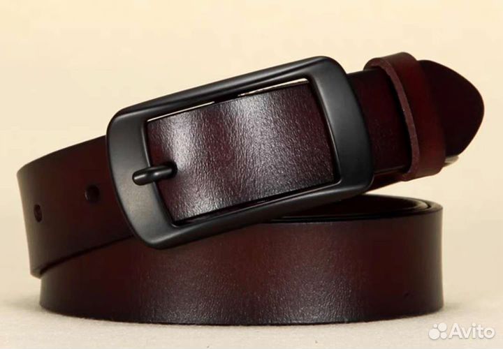 Ремень новый женский натуральная кожа
