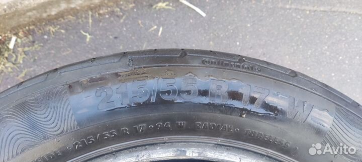 Continental ContiPremiumContact 5 215/55 R17
