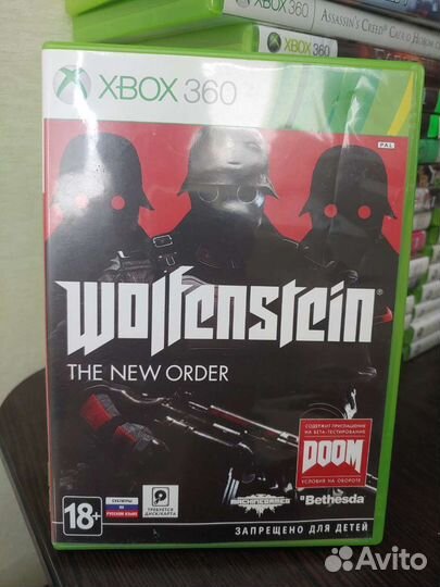 Xbox360 Wolfstein the new order (Идеал)