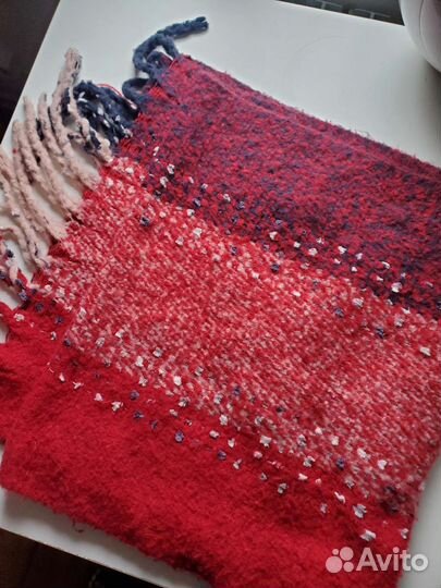 Шарф женский теплый палантин большой