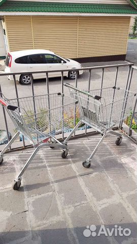Телега из супермаркета,тележка