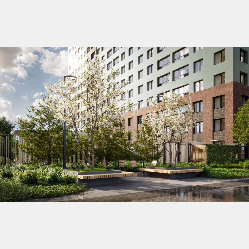 1-к. квартира, 33,4 м², 5/17 эт.