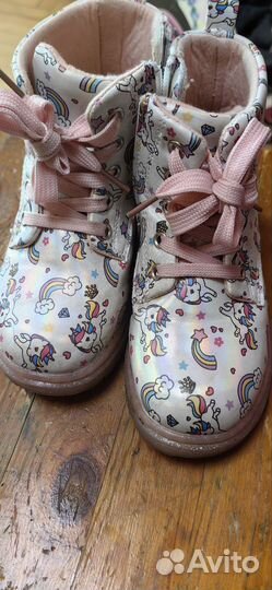 Ботинки для девочки 28