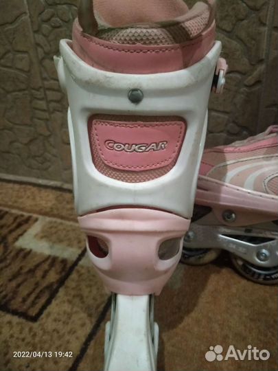 Роликовые коньки детские раздвижные