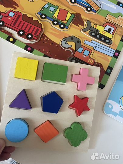 Детские игрушки пакетом развивающие