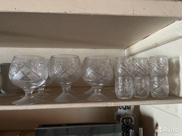 Стопки и фужеры СССР