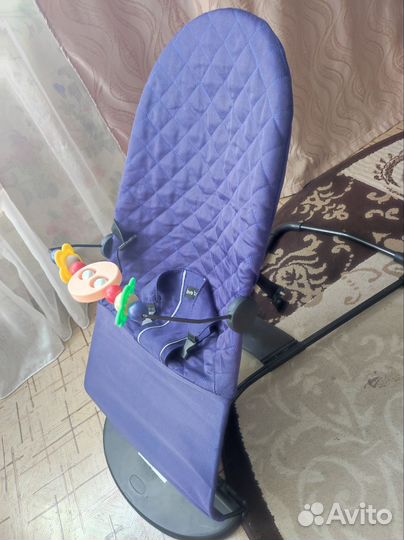 Шезлонг для новорожденных бу