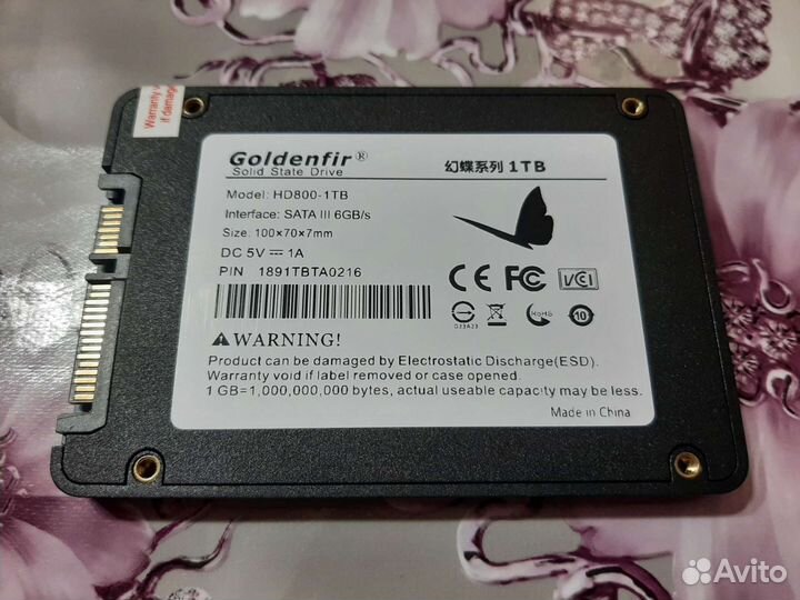 SSD диск 1tb 
