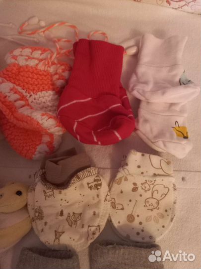 Носочки для новорожденного