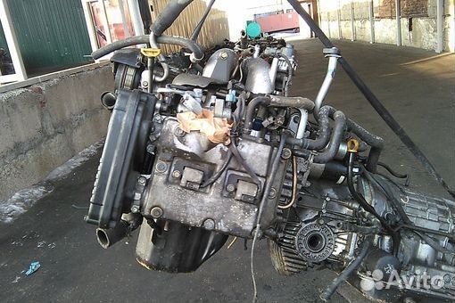 Двигатель в сборе двс subaru legacy BE9 EJ254 2002