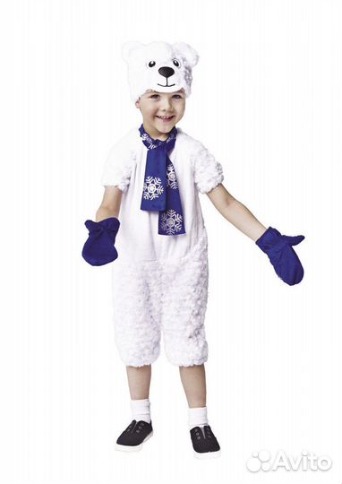 Карнавальный костюм белого мишки