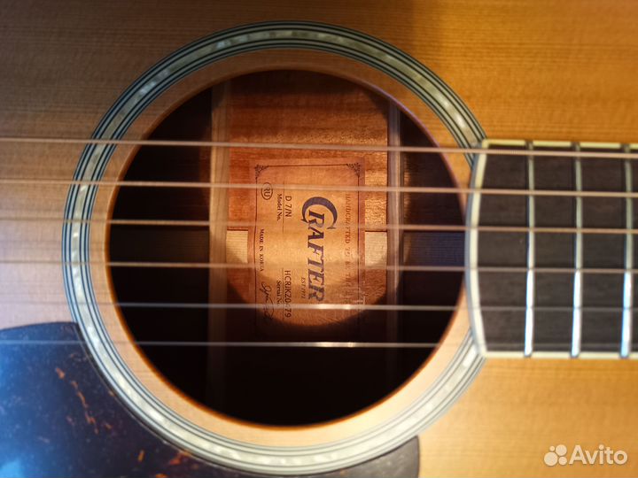 Гитара акустическая Crafter D7N