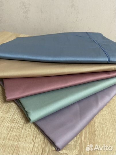 Постельное белье однотонное из люкс сатин