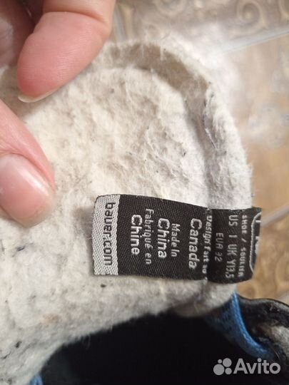 Хоккейные коньки bauer 32 размер