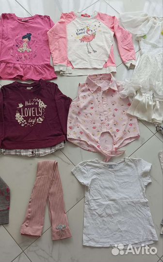 Вещи пакетом на девочку